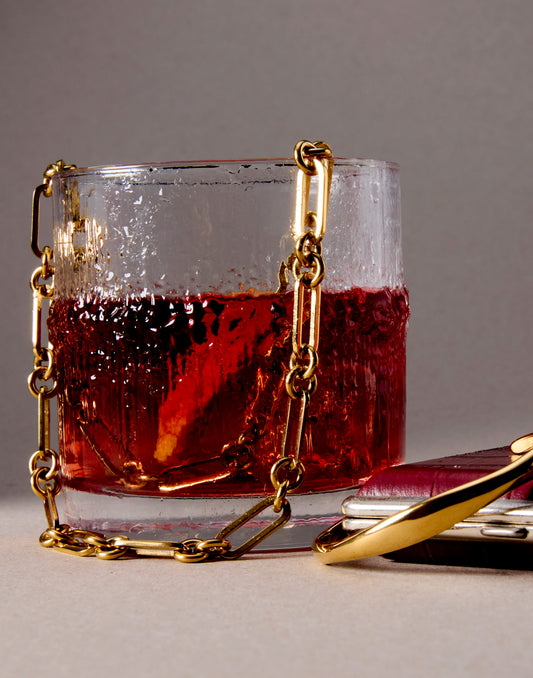 Modern Knot Gold Necklace Women