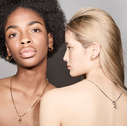 Half Moon Hoop Earrings