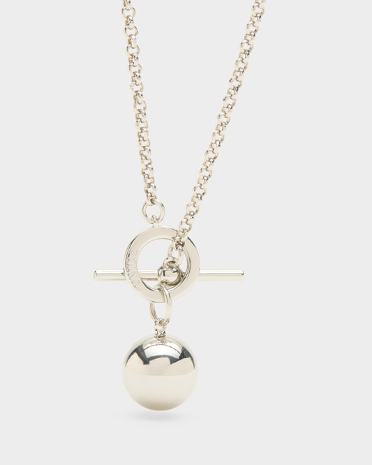 Fob and Ball Necklace