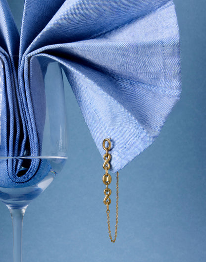 Infinity Front and Back Earrings