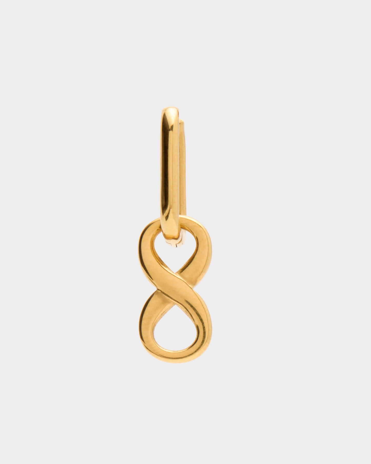 Infinity Statement Hoop Earrings