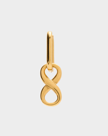 Infinity Statement Hoop Earrings