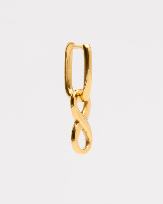 Infinity Statement Hoop Earrings
