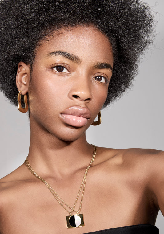 U Shape Hoop Earrings