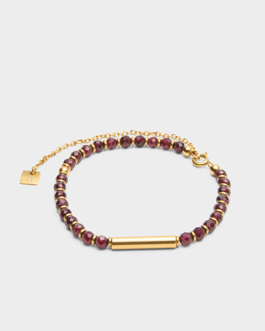 Stone Beaded Monocle Bracelet - Womens