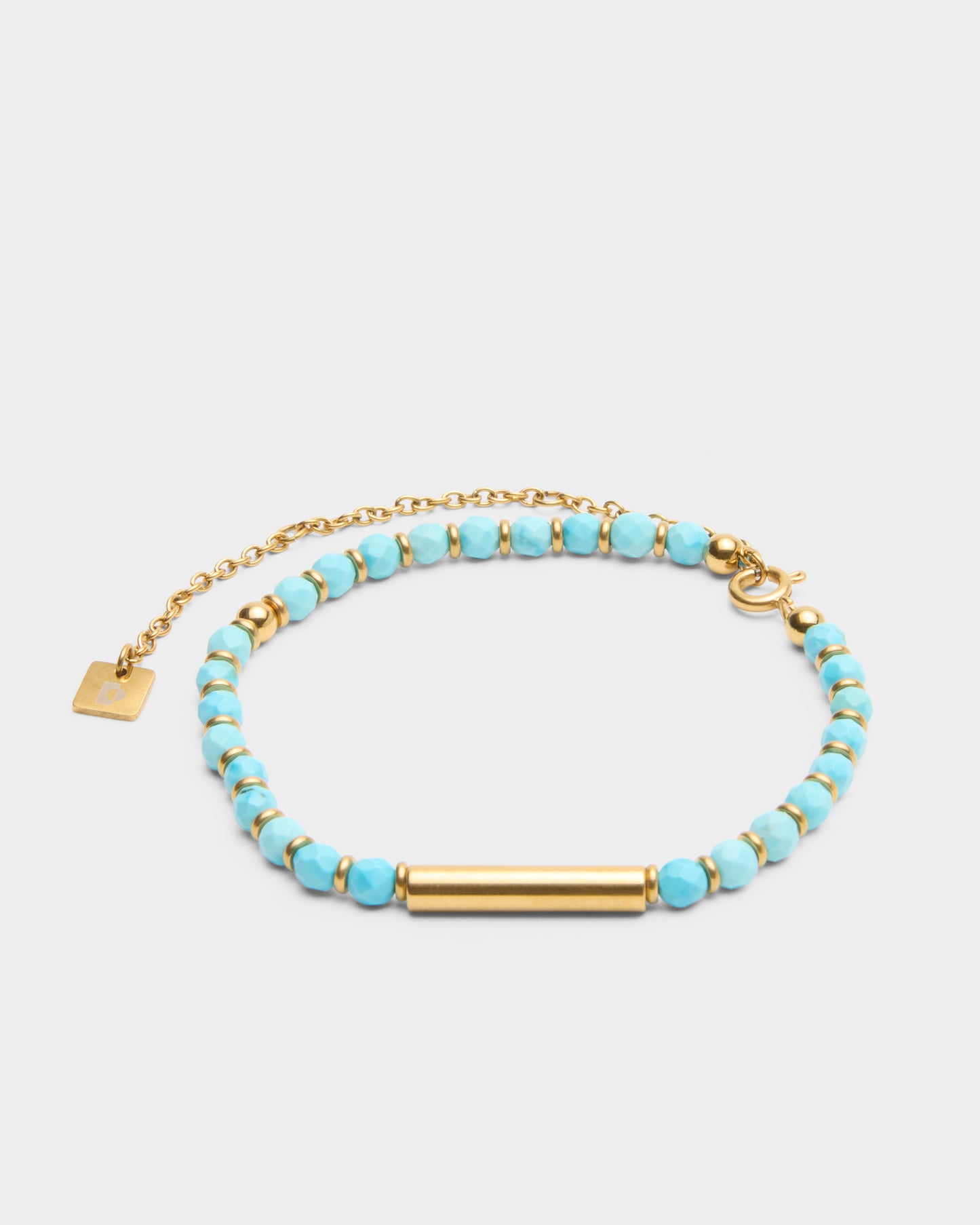 Stone Beaded Monocle Bracelet - Womens