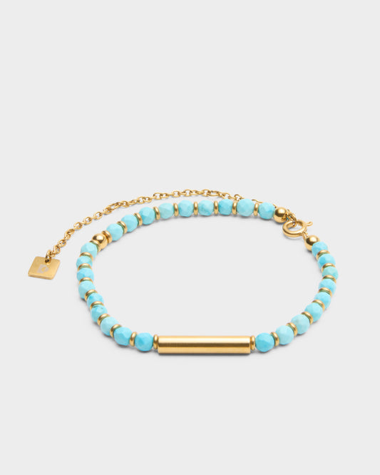 Stone Beaded Monocle Bracelet - Womens