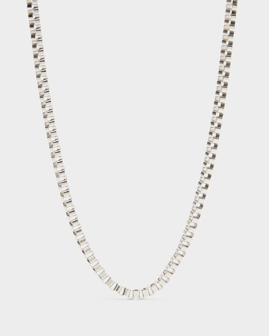 Long Rounded Box Chain - Mens