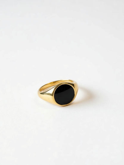 Stone Signet Ring - Mens