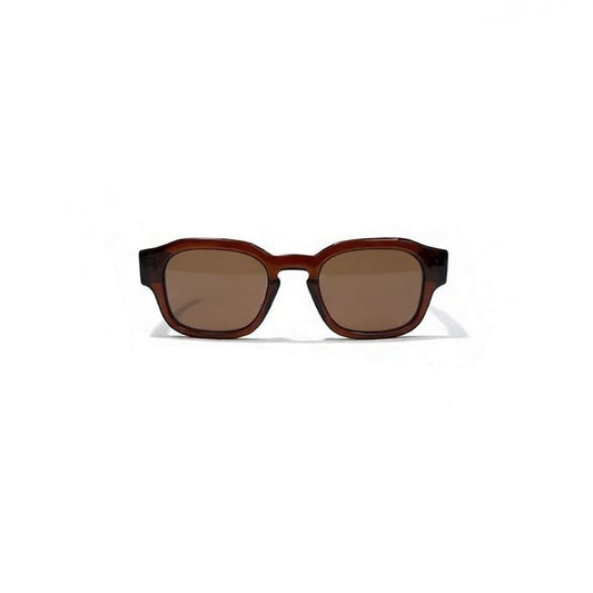 JFK 60s Root Beer Frame with Brown Lens Mens