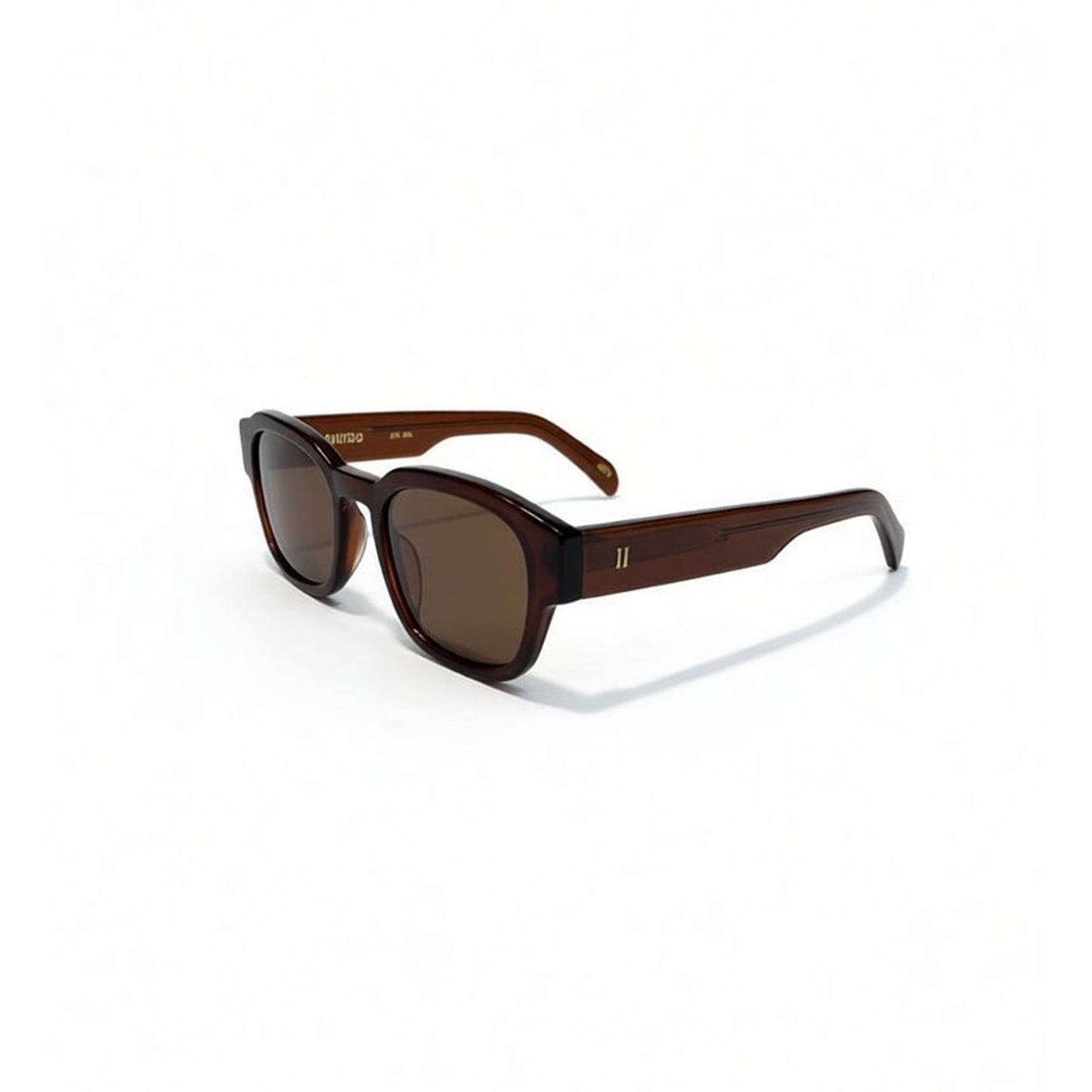 JFK 60s Root Beer Frame with Brown Lens Mens